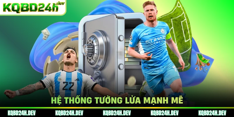 Hệ thống tường lửa mạnh mẽ
